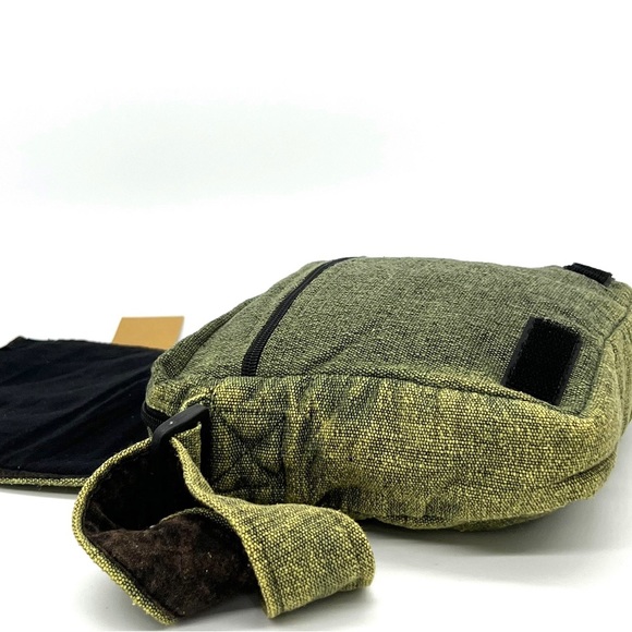 Stonewashed Cotton Messenger Bag - Picture 4 of 10